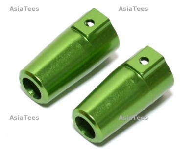 Aluminium Rear Knuckle - 2 Pc Green