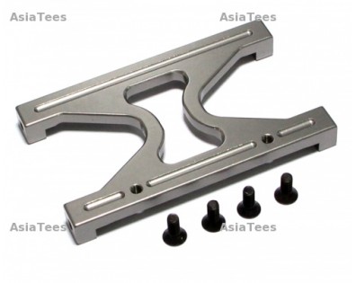 Aluminum H Frame Brace - 1 Pc Gun Metal