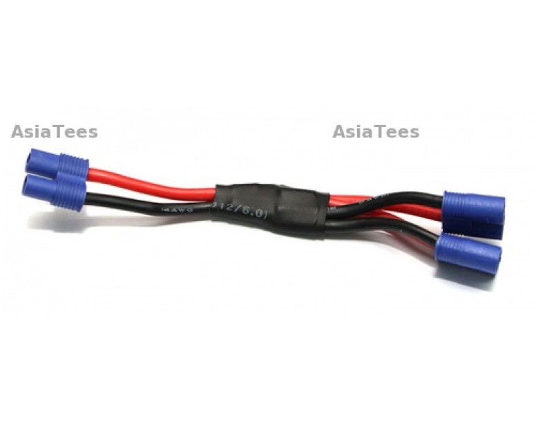 Battery Harness For 2Pack In Parlle 14AWG -
