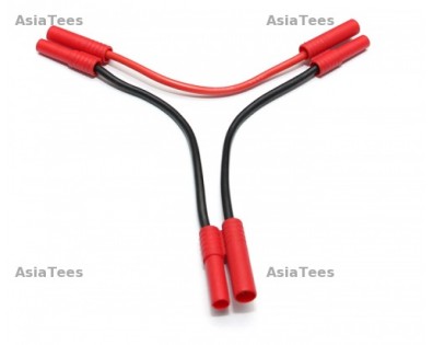 4.0mm Y lead (14AWG Silicone Wire) 