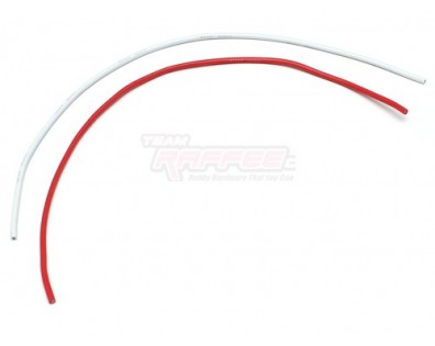 16AWG Silicon Cable Wire White & Red 330mm