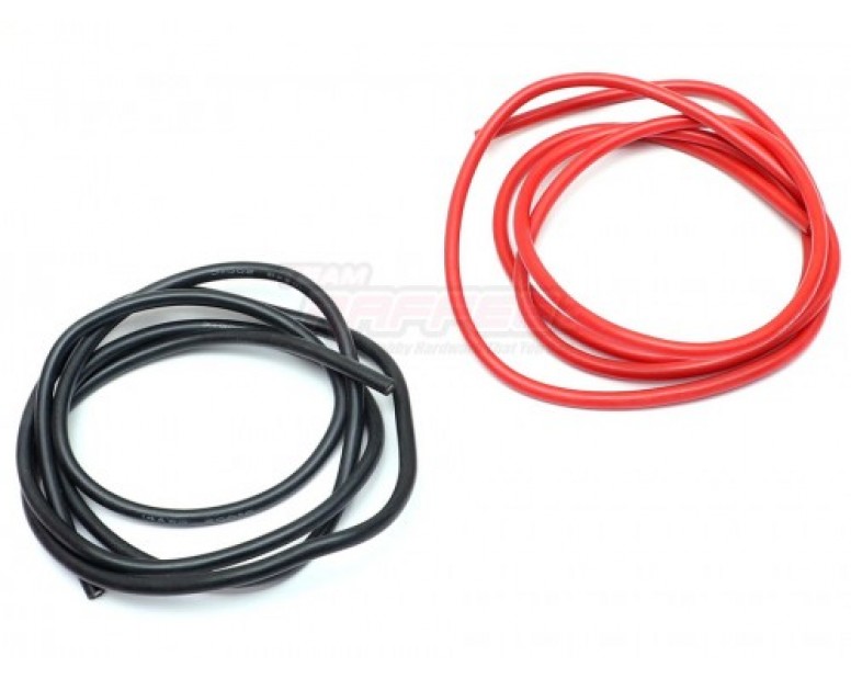14AWG Silicon Cable Wire Black & Red 100cm
