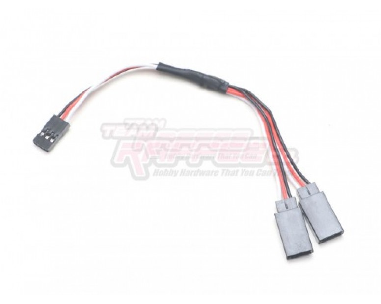 Receiver Cable Wire 15cm w/ 2-Way Auxiliary Output