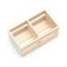 Scale Accessories - Wooden Container Box 6 X 3.5 X 2.7 CM
