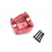 Aluminium 7075 Front/Rear Gearbox Cover Red