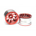 2.2 Twister Aluminum Beadlock Wheels (2) Red