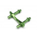 Aluminum Front Shock Tower with Body Mount - 1 Set Green