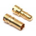 3.0mm Gold Banana Connectors with EC3 Housing (5)