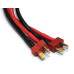 Deans 3S Battery Harness For 3 Packs In Series 14AWG -